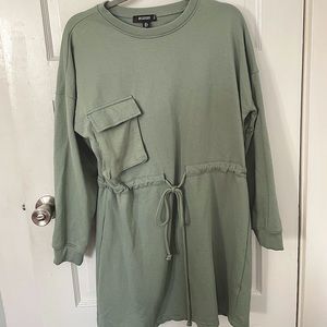Missguided sweatshirt dress